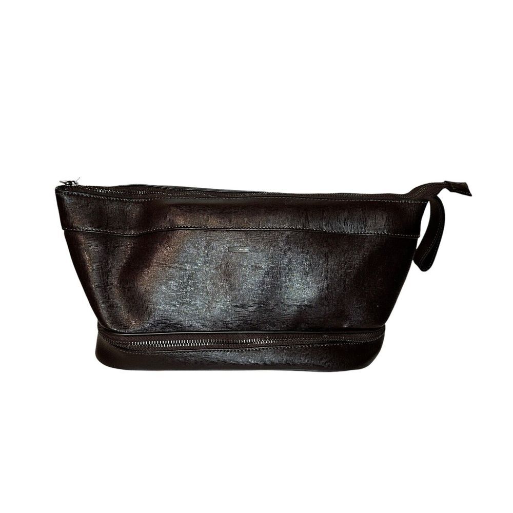 Calvin Klein Men's Toiletry Bag faux leather